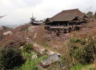 Asisbiz Otowa san Kiyomizu dera Pagoda Hon do Kyoto during cherry blossom season Mar 2010 04