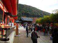 Asisbiz Otowa san Kiyomizu dera main hall shrine room Nov 2009 29