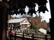 Asisbiz Japanese architectural style Nigatsu do hall balcony bronze lanterns 2010 01