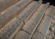 Asisbiz Nigatsu do engraved stone walkway dispalying various patterns 2010 01