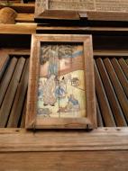 Asisbiz Nigatsu do etched wooden paintings this one is of Japanese head monk Nara 02