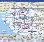 Asisbiz 0 Osaka Railway and Subway Map Brochure Nov 2009