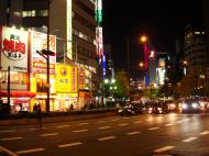 Asisbiz Osaka City sign boards advertising Japan Nov 2009 01