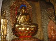 Asisbiz Penang Ke Lok Tempel Ornate Buddhas Mar 2001 12