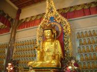 Asisbiz Penang Ke Lok Tempel Ornate Buddhas Mar 2001 23