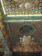 Asisbiz Penang Ke Lok Tempel ceiling paintings Mar 2001 01