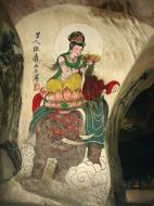 Asisbiz Ipoh San Bao Dong cave Buddhist temple paintings Jul 2000 10