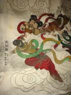 Asisbiz Ipoh San Bao Dong cave Buddhist temple paintings Jul 2000 17