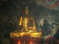 Asisbiz Ipoh San Bao Dong cave main Buddha Jul 2000 02