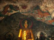 Asisbiz Ipoh San Bao Dong cave main Buddha Jul 2000 04