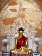 Asisbiz Myanmar Pagan main Buddha statues Nov 2004 04