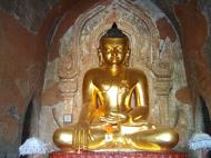 Asisbiz Myanmar Pagan main Buddha statues Nov 2004 06