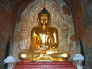 Asisbiz Myanmar Pagan main Buddha statues Nov 2004 07