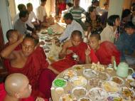Asisbiz Hmawbi Monastery celebrating Sayadow birthday Dec 09 2000 05