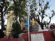 Asisbiz Myanmar Mon State Kyaiktiyo pagoda court yard shrines Dec 2009 03