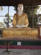 Asisbiz Meilamu Pagoda assorted Buddha statues Yangon Myanmar 08