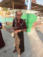 Asisbiz Meilamu Pagoda local snake handler Yangon Myanmar 01