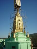 Asisbiz Mandalay Mount Popa Main Stupa Nov 2004 06