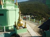 Asisbiz Mandalay Mount Popa Main Stupa Nov 2004 07