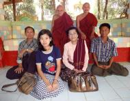 Asisbiz Fellow Dharma friends and monks 04