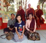 Asisbiz Fellow Dharma friends and monks 05