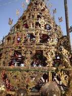 Asisbiz Kyaik Ka San Pagoda stupa crown design features South Oak ka lar 2009 02