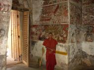 Asisbiz Pyin Oo Lwin main monastery paintings Dec 2000 04