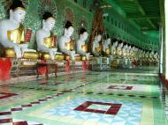 Asisbiz Sagaing U Min Thounzeh Pagoda many faces of the Buddha Dec 2000 11