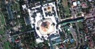 Asisbiz 1 Satelitte map Yangon Shwedagon Pagoda Myanmar 06