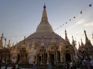 Asisbiz Myanmar Yangon Shwedagon Pagoda at twilight Dec 2009 12