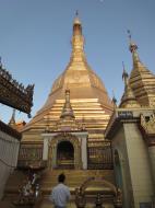 Asisbiz Yangon Sule Pagoda goldern stupa Jan 2010 07