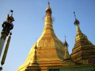 Asisbiz Yangon Sule Pagoda goldern stupa Jan 2010 20