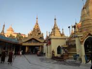 Asisbiz Yangon Sule Pagoda inner patio Jan 2010 22