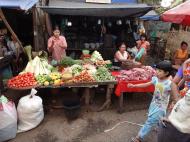 Asisbiz Yangon Hledan street market venders Myanmar 2009 11