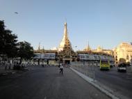 Asisbiz Yangon Sule pagoda round about Myanmar Jan 2010 01