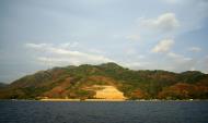 Asisbiz Bagalangit Point Virgin Mary Calumpan Peninsula viewed from a banca Anilao Batangas 01