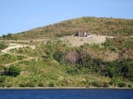 Asisbiz Bagalangit Point Virgin Mary Calumpan Peninsula viewed from a banca Anilao Batangas 04