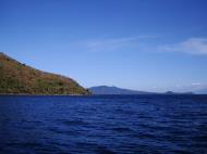 Asisbiz Bagalangit Point lighthouse Calumpan Peninsula viewed from a banca Anilao Batangas 04