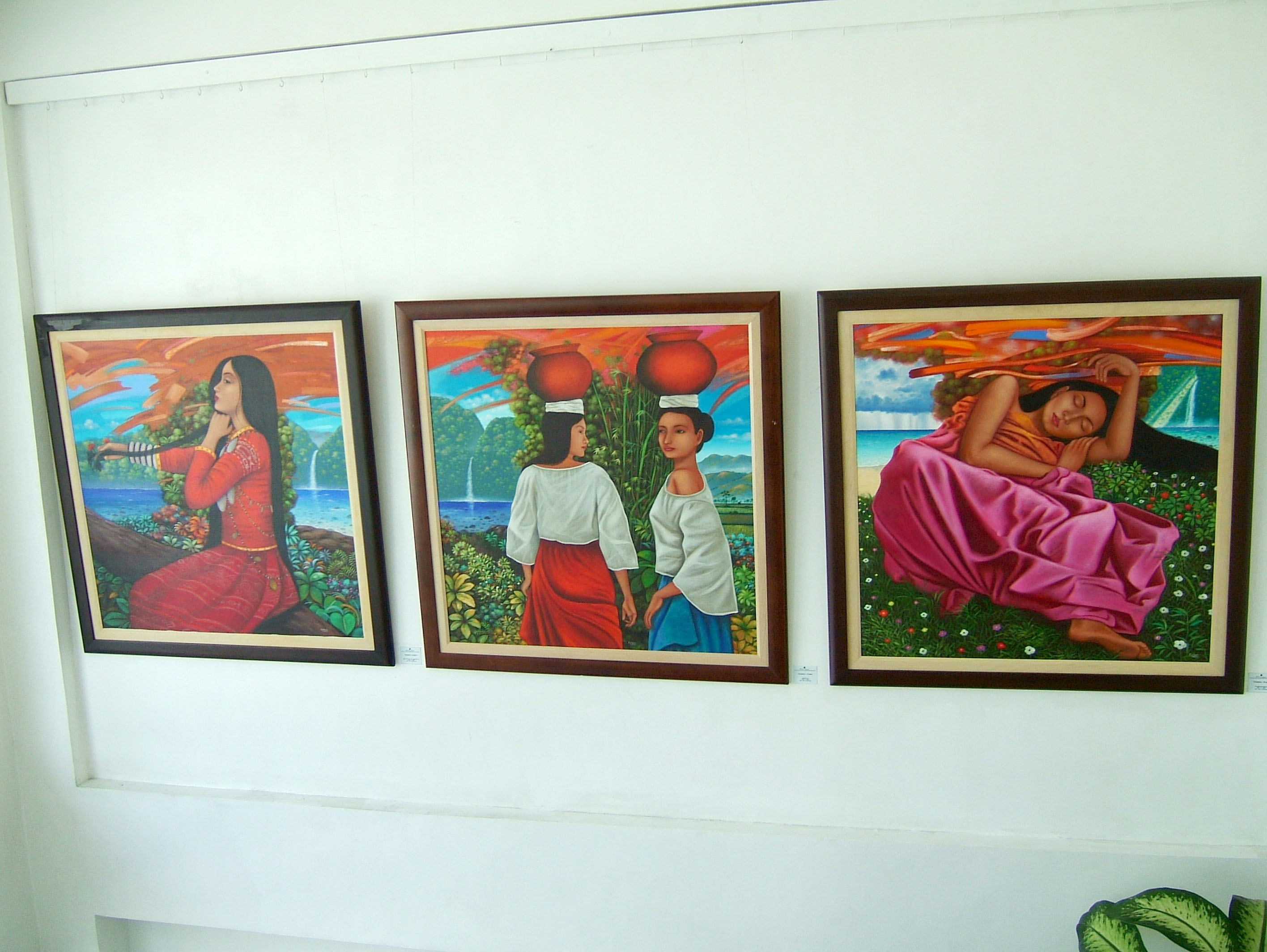 Asisbiz Paintings by various local artists Manila Philippine 02