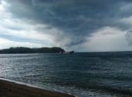 Asisbiz The lull before the storm Typhoon Chanchu ships seeking refuge Varadero Bay Philippines 04