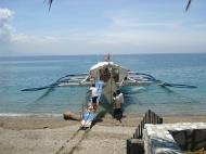 Asisbiz Leaving by private banca from Soliman Paraiso to Batangas Varadero Bay Tabinay Philippines 05