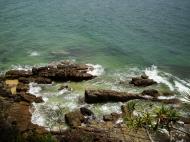 Asisbiz Textures Water h2o shoreline coastal rocks cliff 03