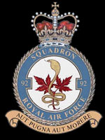 RAF No 92 (East India) Squadron emblem