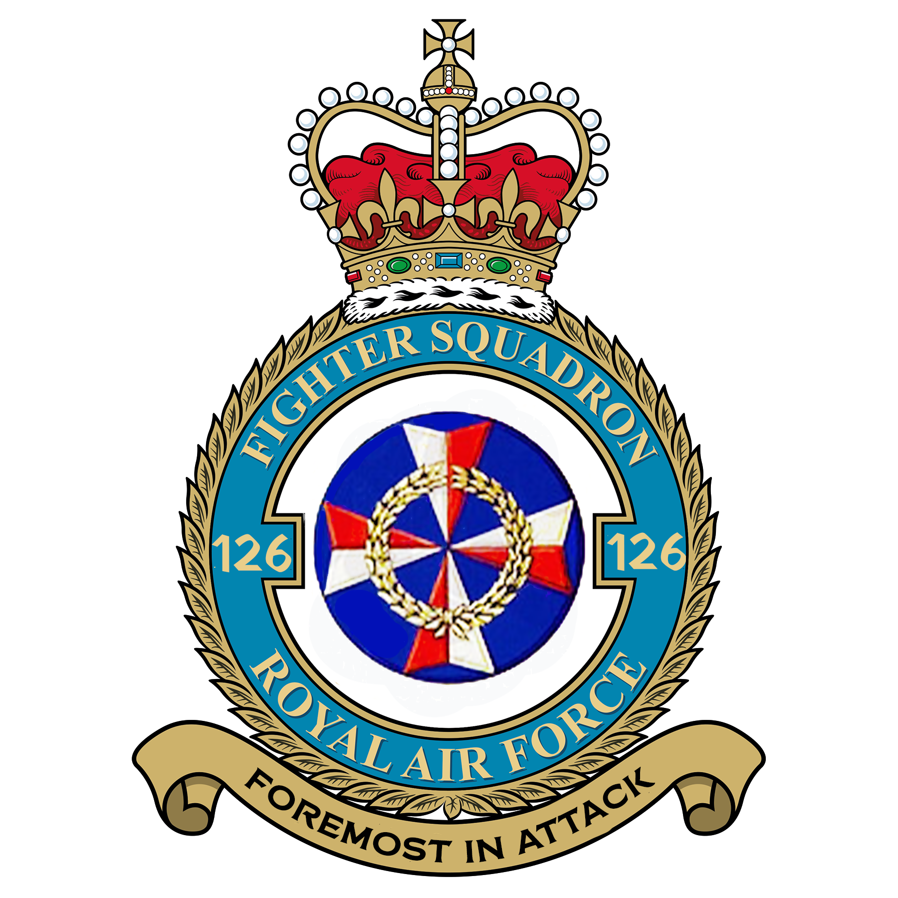 RAF No. 126sqn Crest