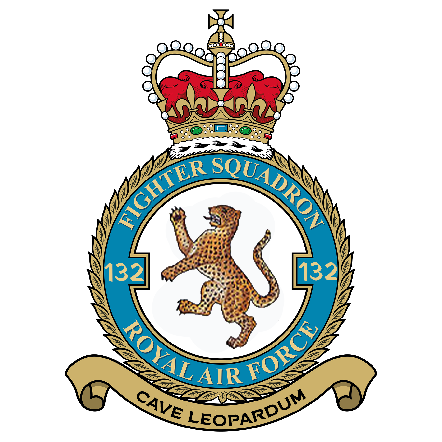 RAF No. 132sqn Crest