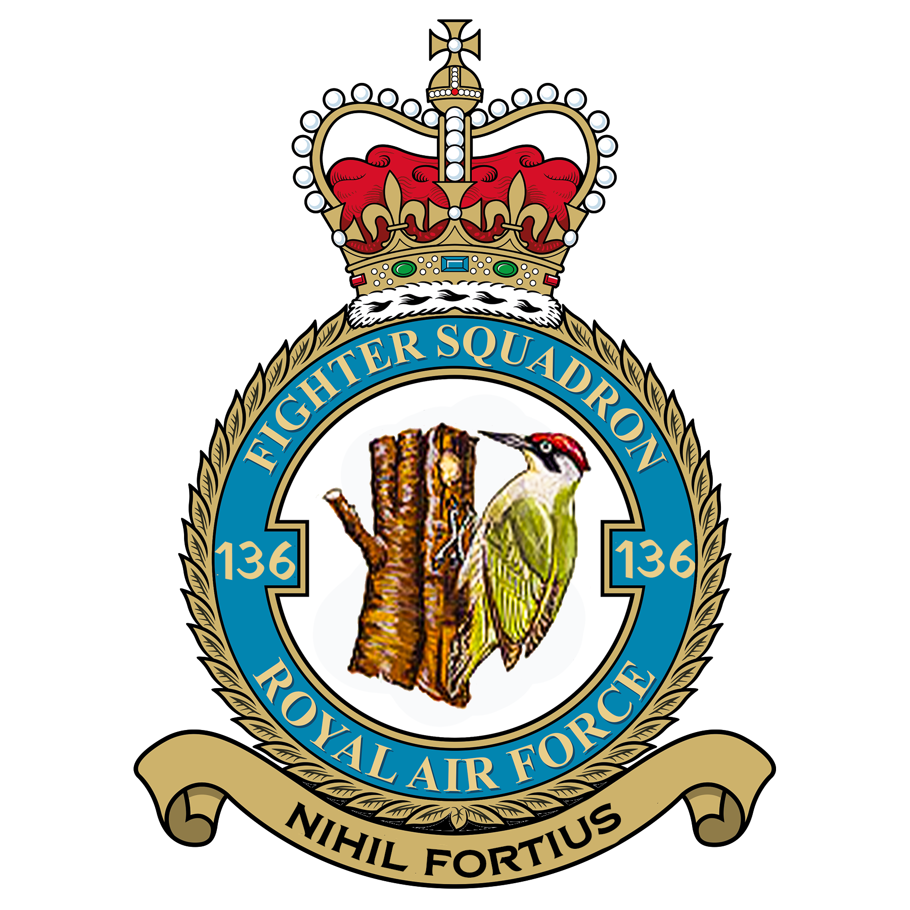 RAF No. 136sqn Crest