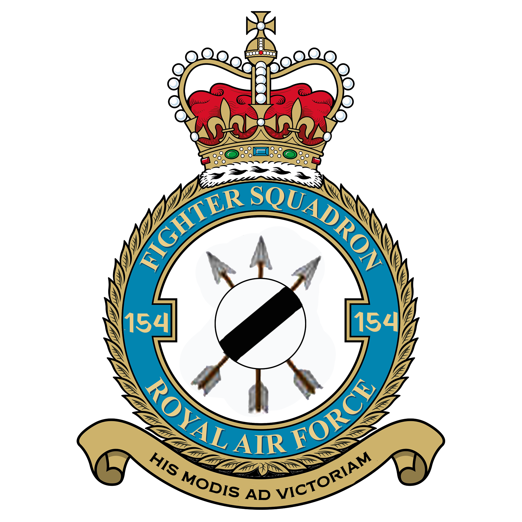 RAF No. 154sqn Crest