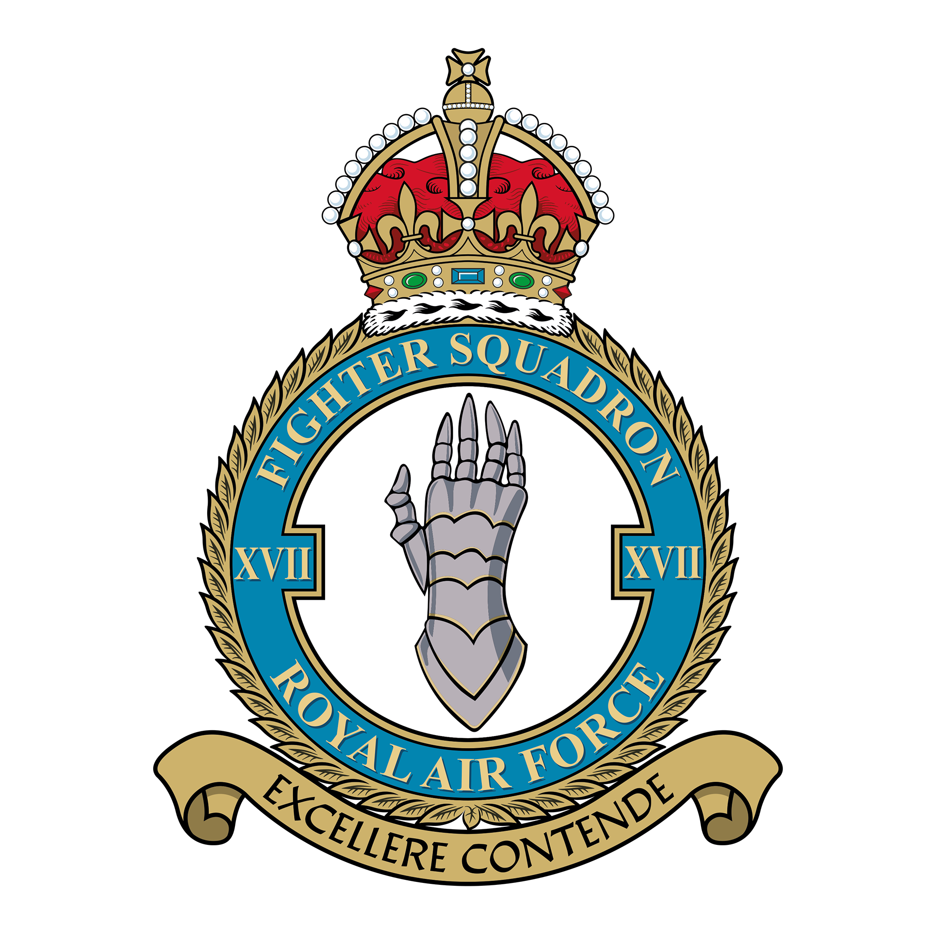 RAF No. 17sqn Crest