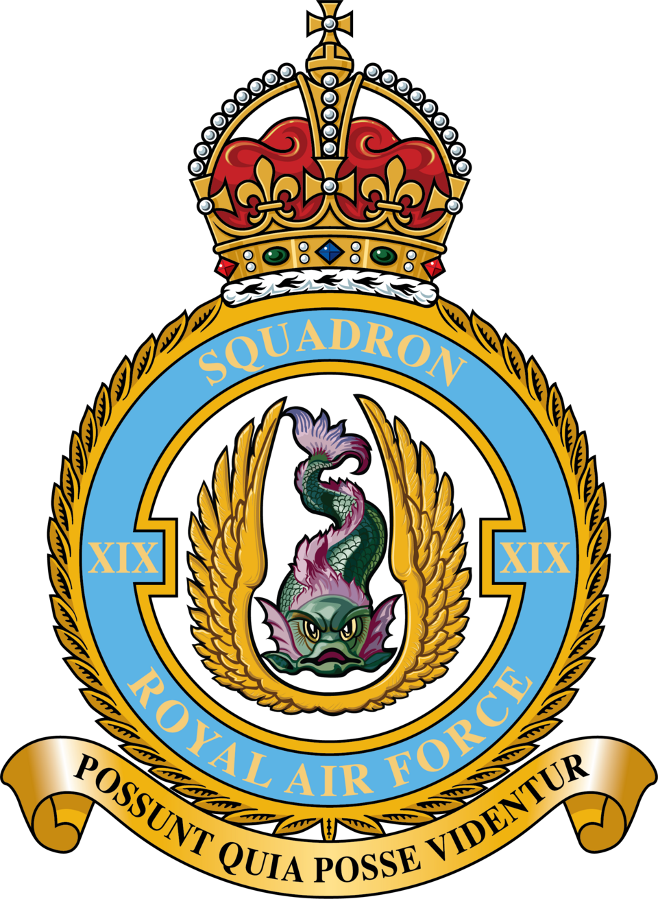 RAF No. 19sqn Crest