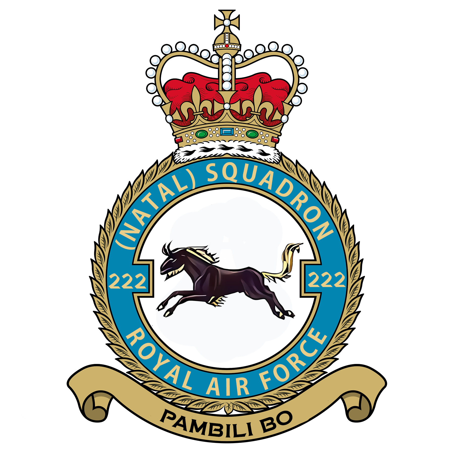 No 222 (Natal) Squadron emblem